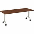 Special-T Table, Flip/Nest, 30inWx72inLx30inH, Mahogany SCTLINK3072MSMG